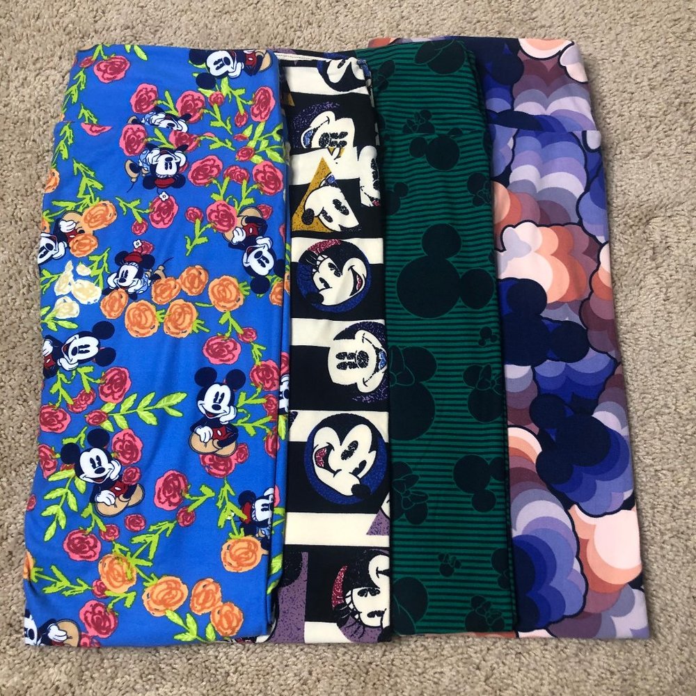 LuLaRoe Disney Mickey & Minnie TC Leggings
